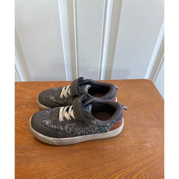 Carters Boys Grey Slip On Gustav Casual Sneakers Grey Size 1 Sku 2808A - Picture 2 of 12